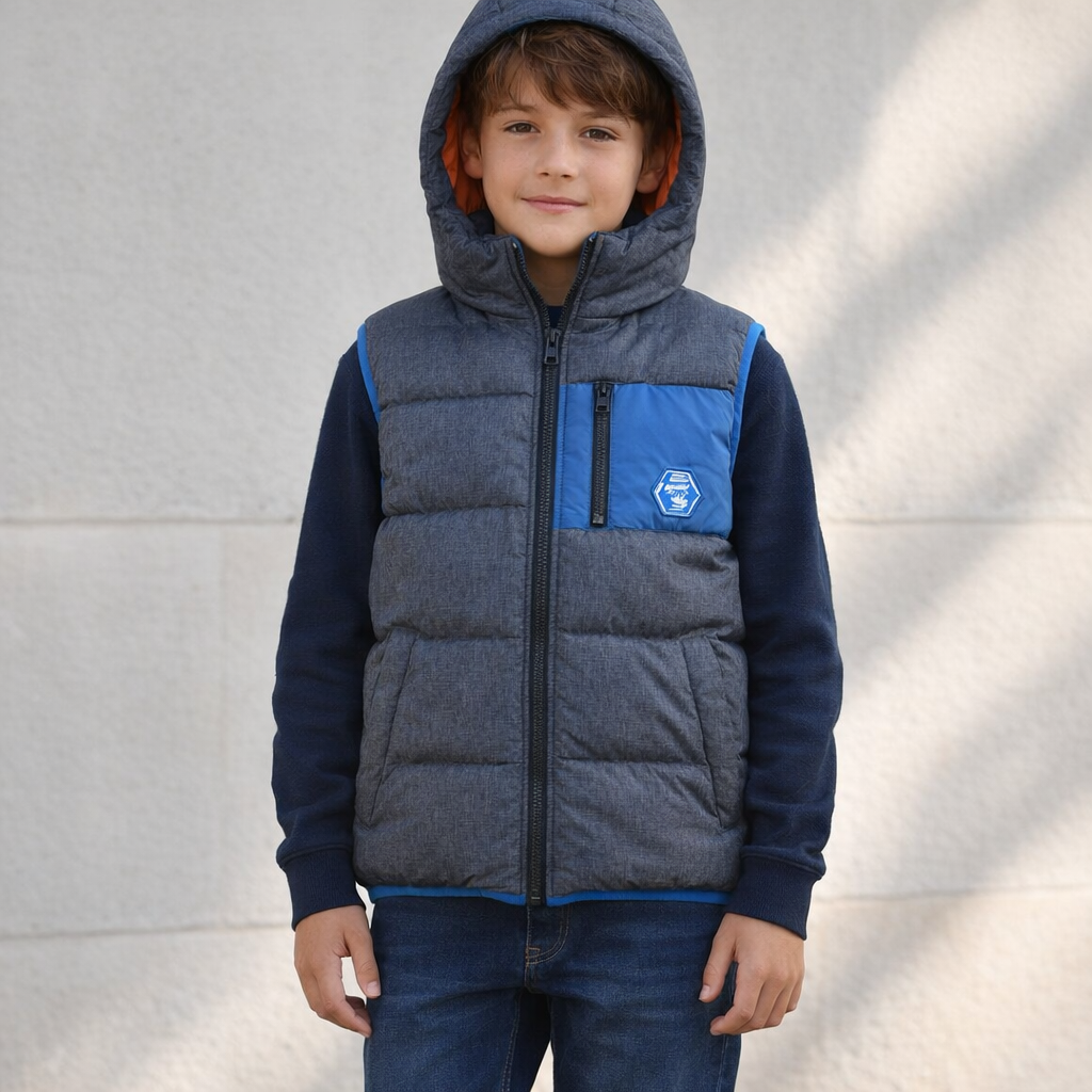 AI image for Grey Hooded Gilet