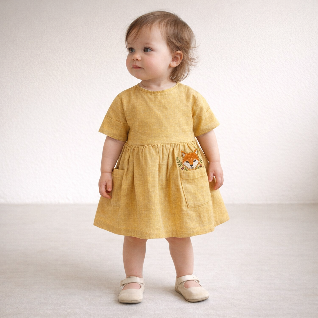 AI image for Fox Embroidered Dress