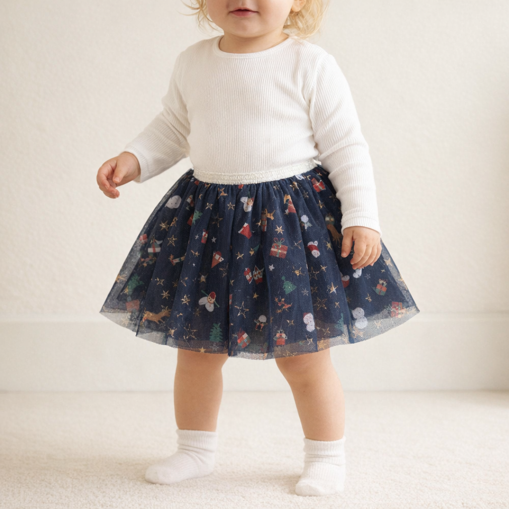 AI image for Tutu Christmas Skirt