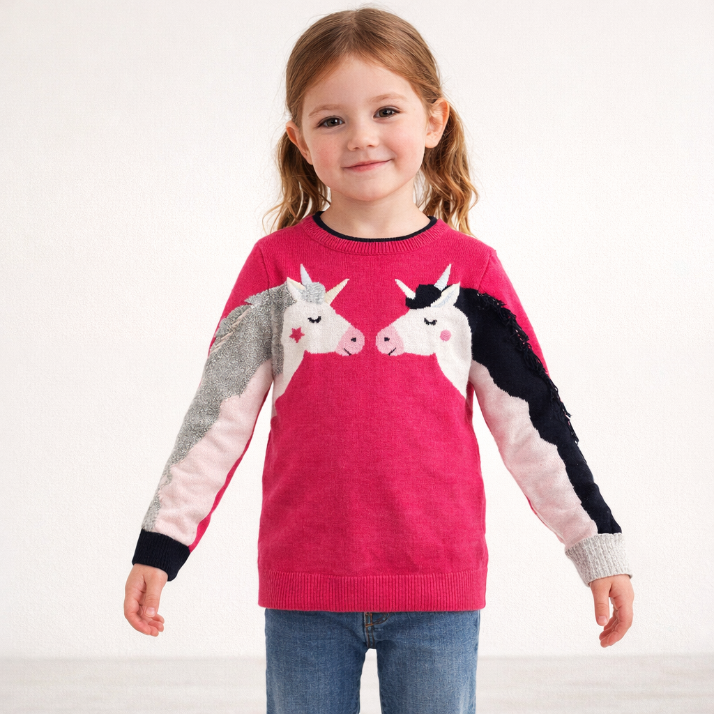 AI image for Hot Pink Horse/Unicorn Jumper