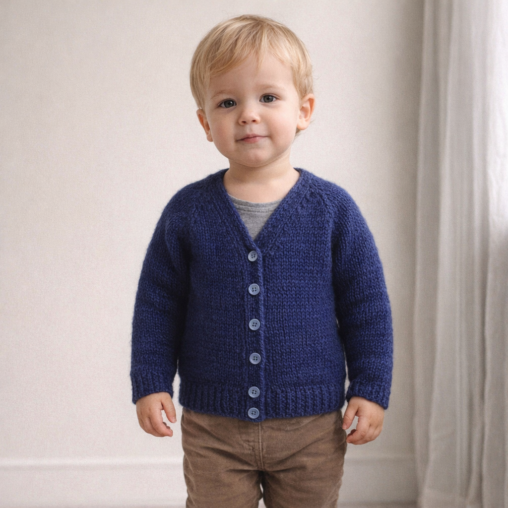 AI image for Navy Cardi