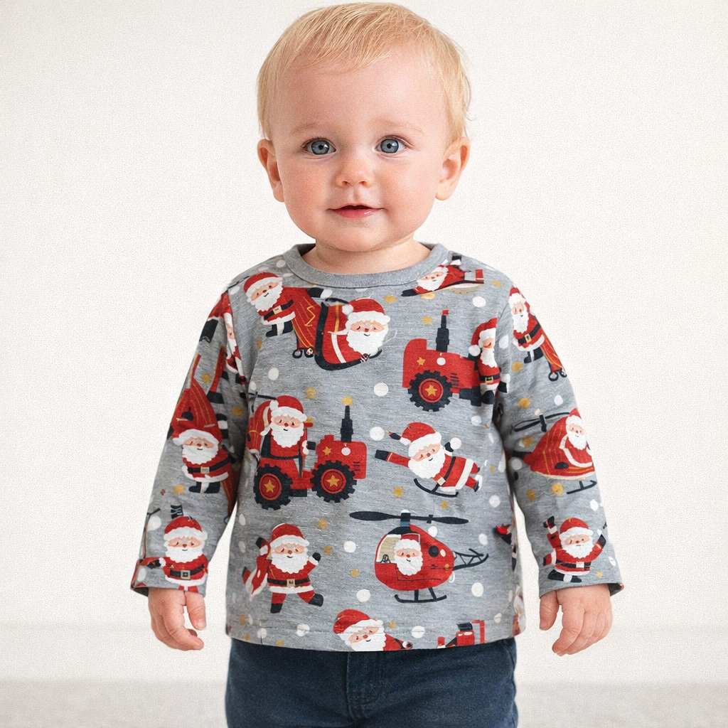 AI image for Santa Long Sleeved Top