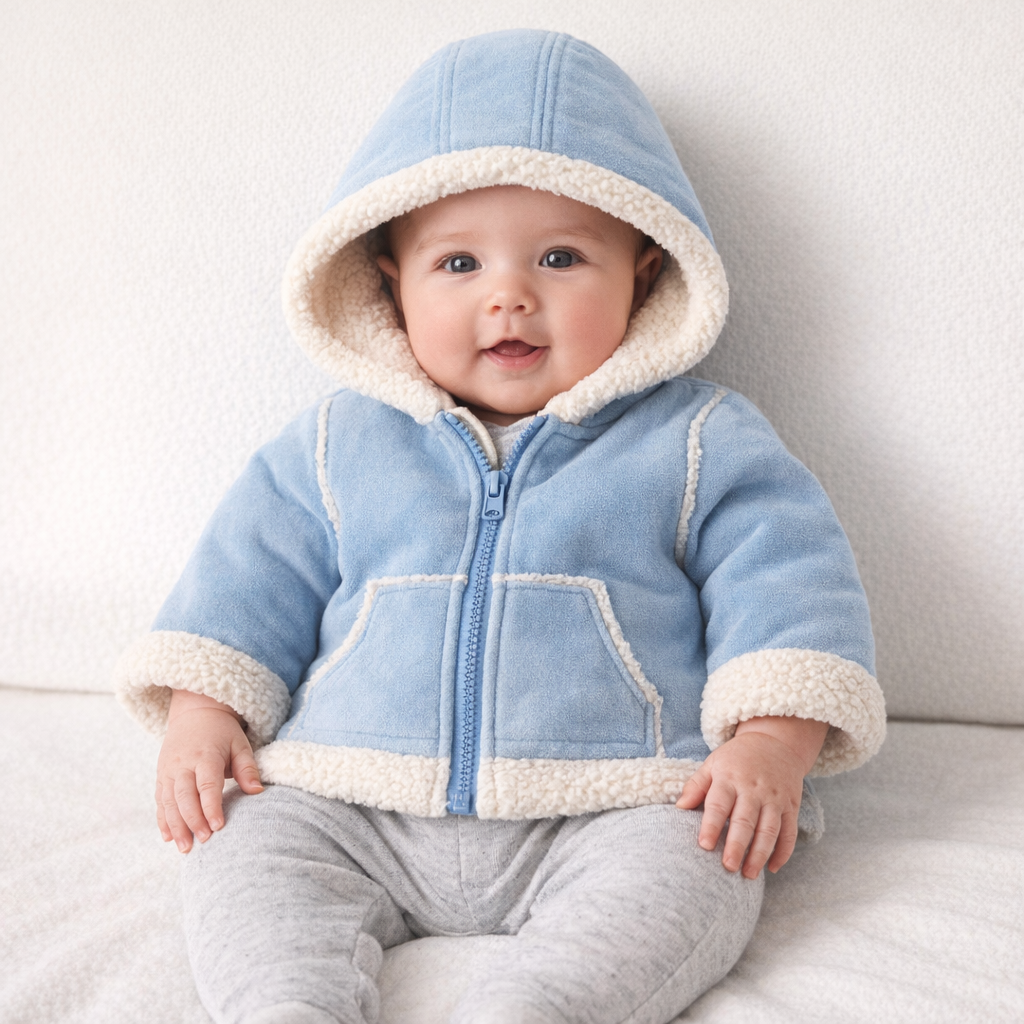 AI image for Faux Shearling Coat
