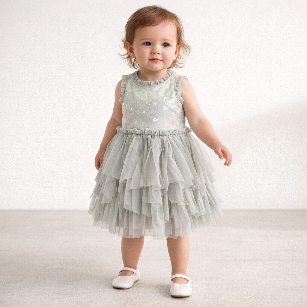 AI image for Sequin Tulle Dress