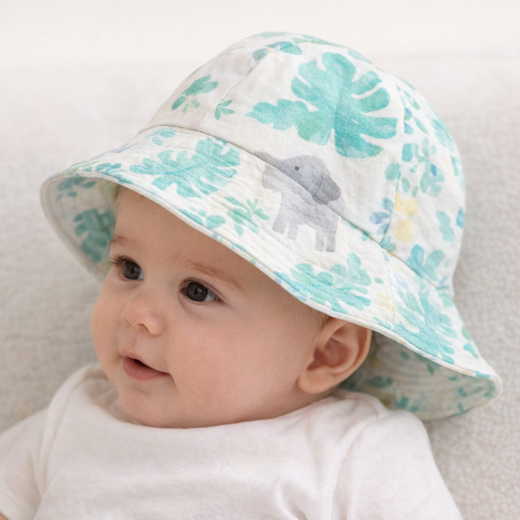 AI image for Elephant Cotton Hat
