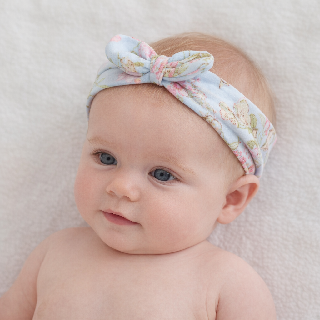 AI image for Floral/Butterfly Headband