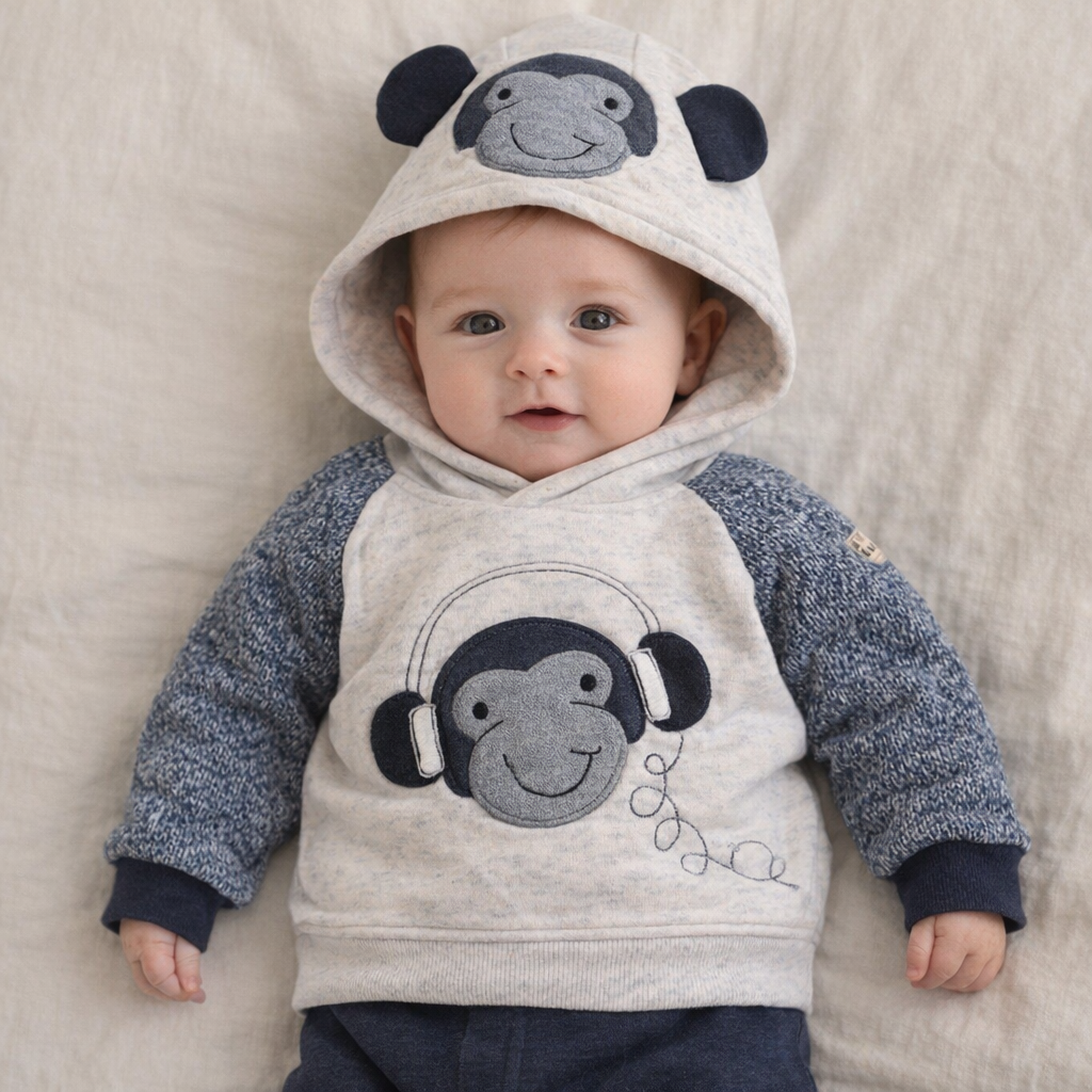 AI image for Monkey Hoodie