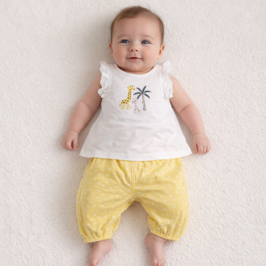 AI image for Giraffe Summer Set