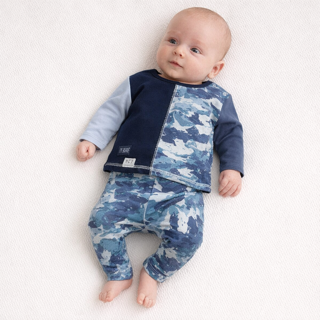 AI image for Blue Legging Outfit