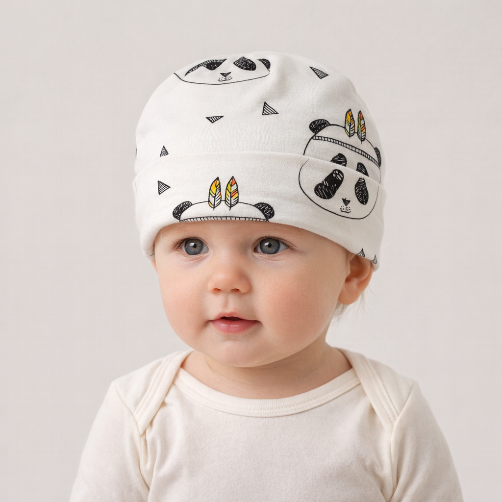 AI image for Panda Hat
