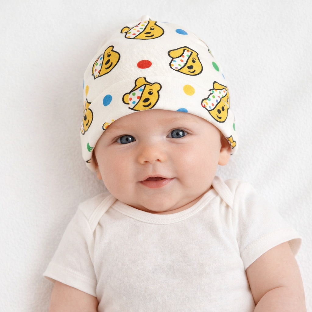 AI image for Pudsey Bear Cotton Hat