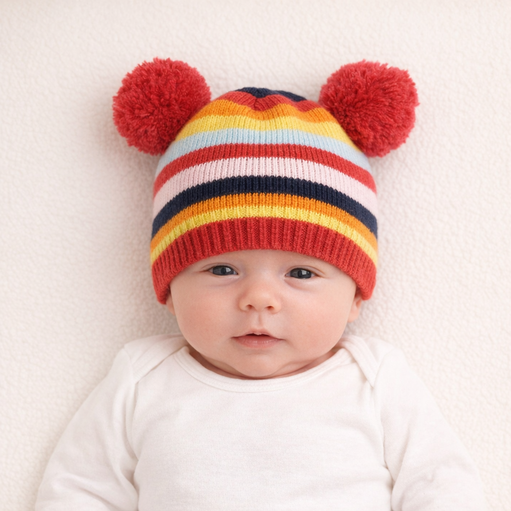 AI image for Multi Bobble Hat