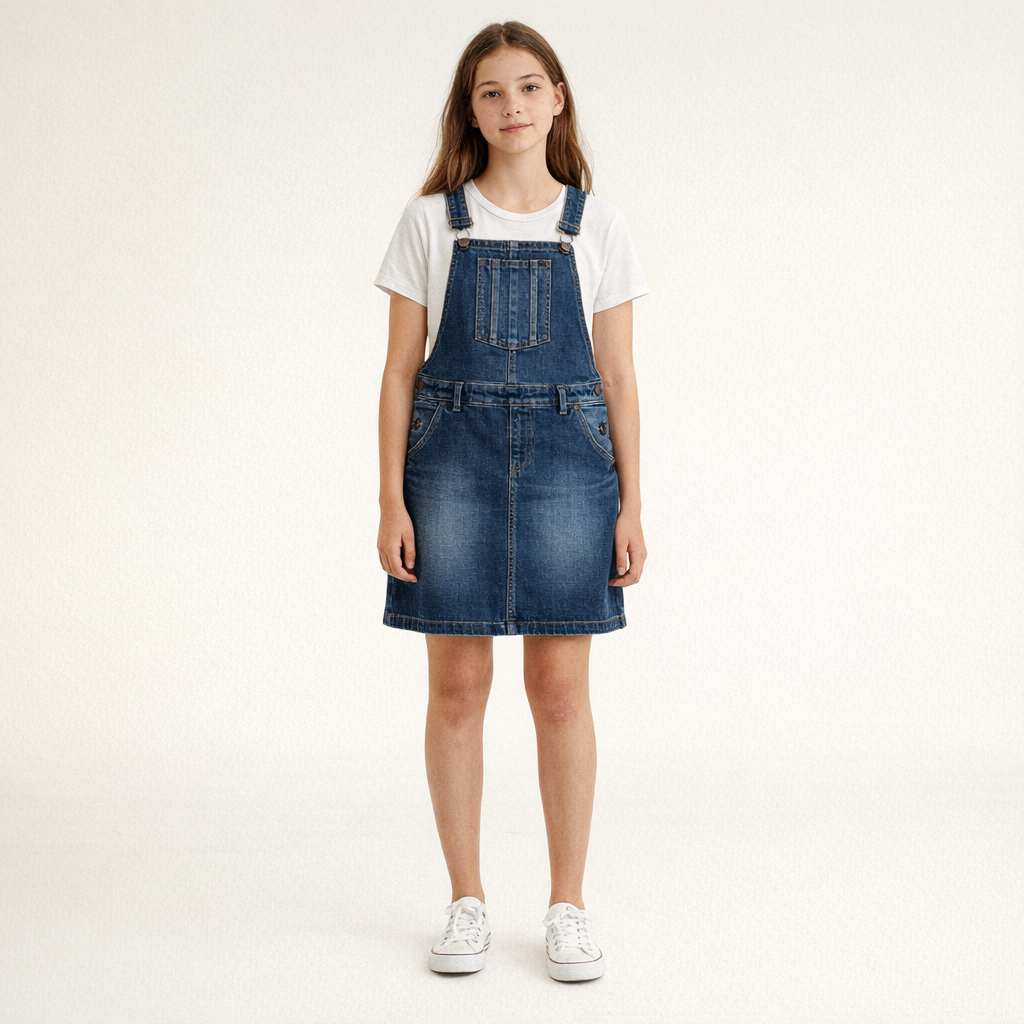 AI image for Denim Pinafore