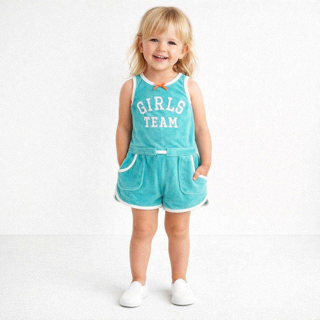 AI image for Velour 'Girls Team' Playsuit