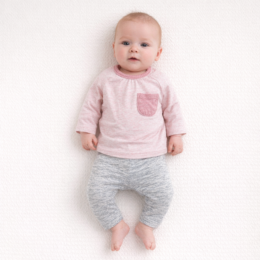 AI image for Pink/Grey Outfit