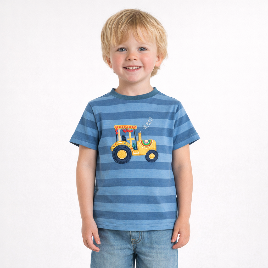 AI image for Tractor Applique Tee