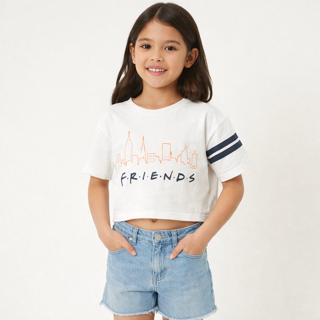 AI image for Friends Cropped Tee