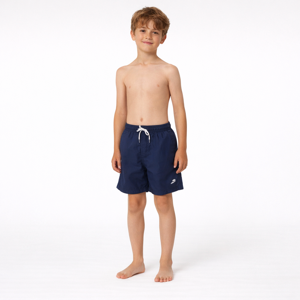 AI image for Navy Swimming Trunks
