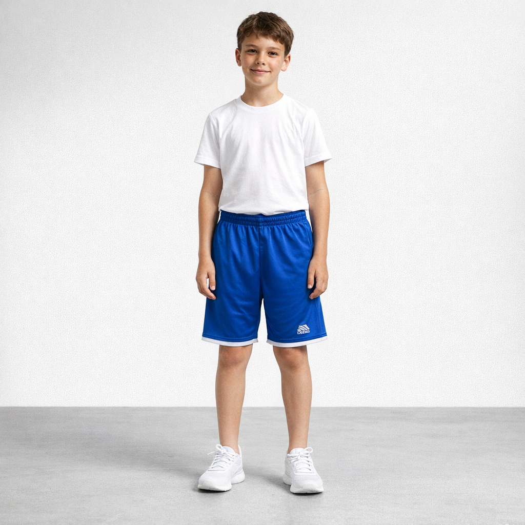 AI image for Blue Sports Shorts