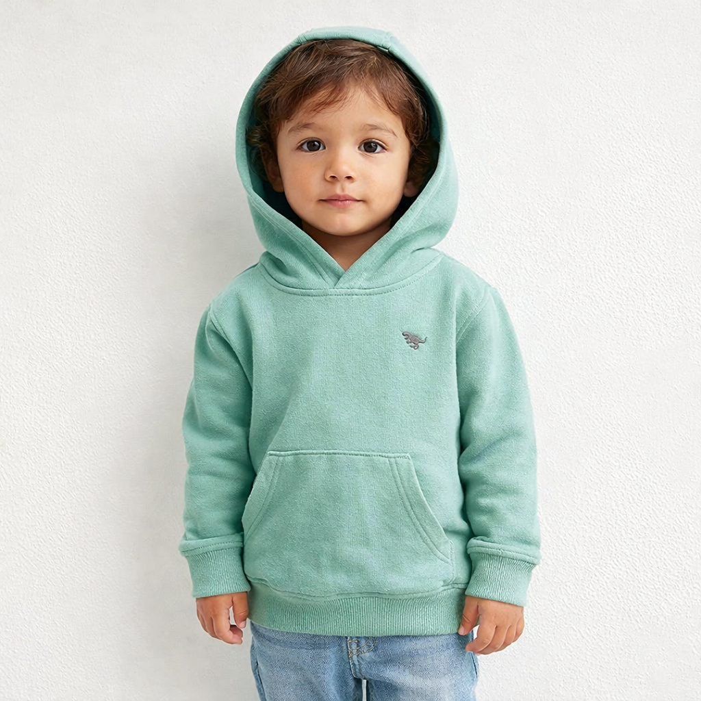 AI image for Pale Green Hoodie
