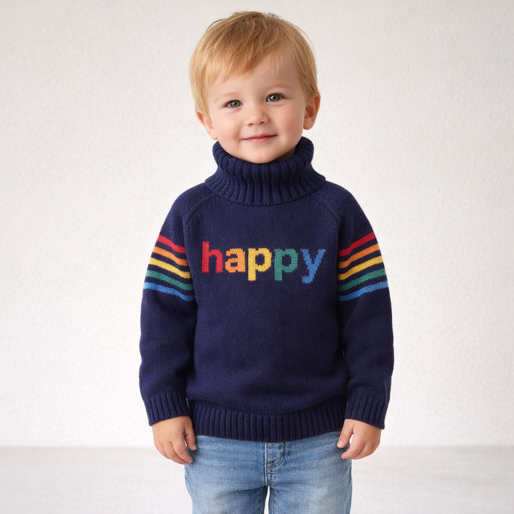 AI image for Happy Roll Neck Jumper