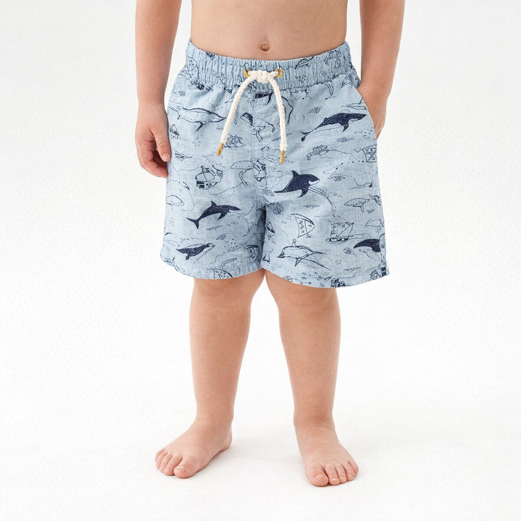 AI image for Nautical Swim Shorts