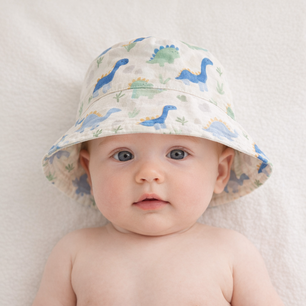 AI image for Dino Bucket Hat