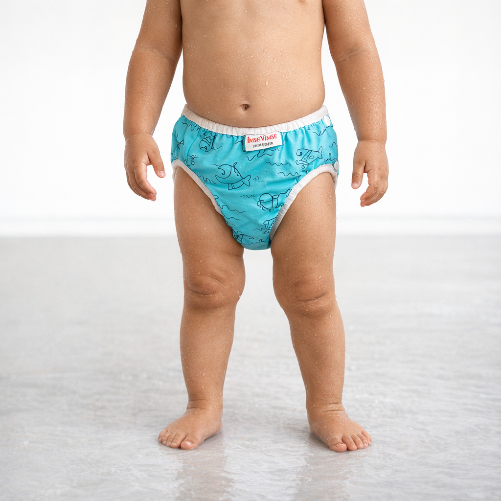 AI image for Fish Reusable Swim Nappy