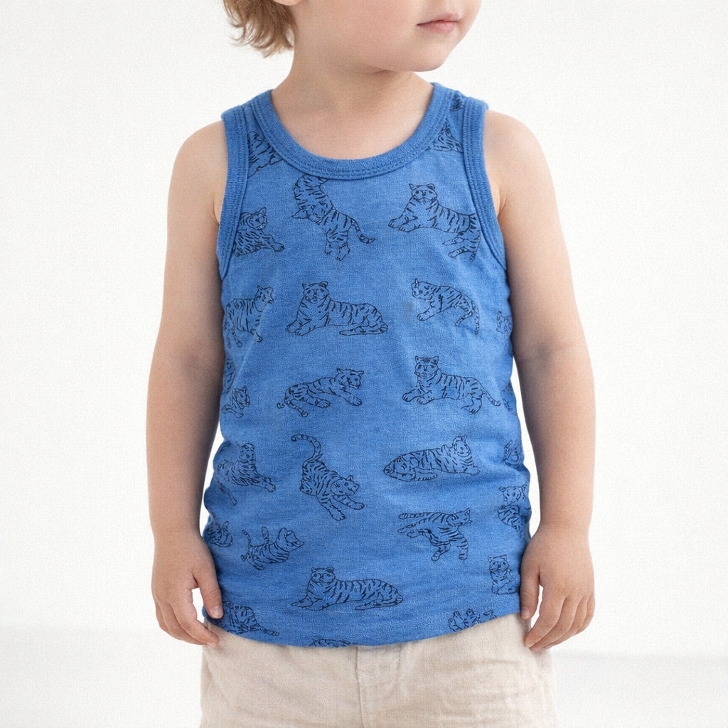 AI image for Tiger Organic Cotton Vest