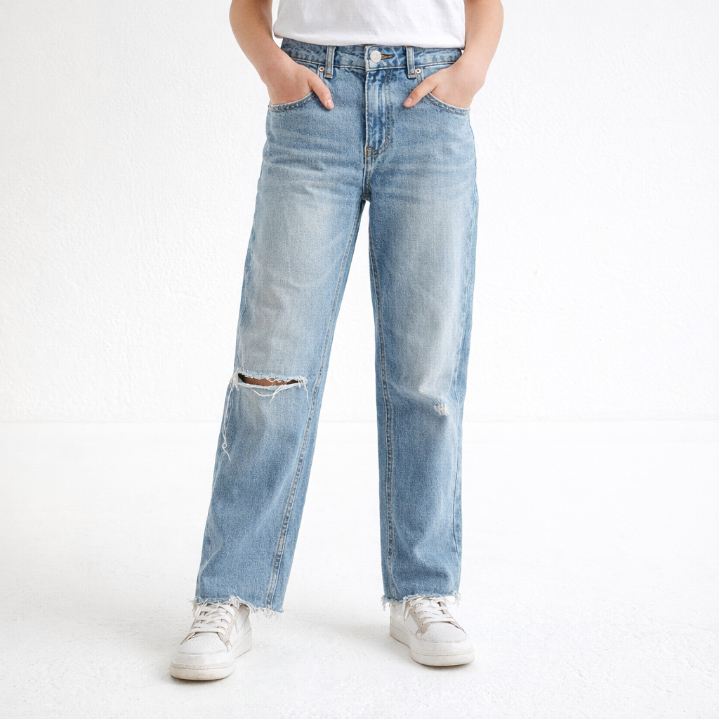 AI image for Straight Leg Jeans