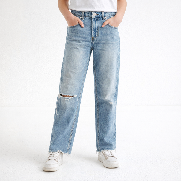 AI image for Straight Leg Jeans