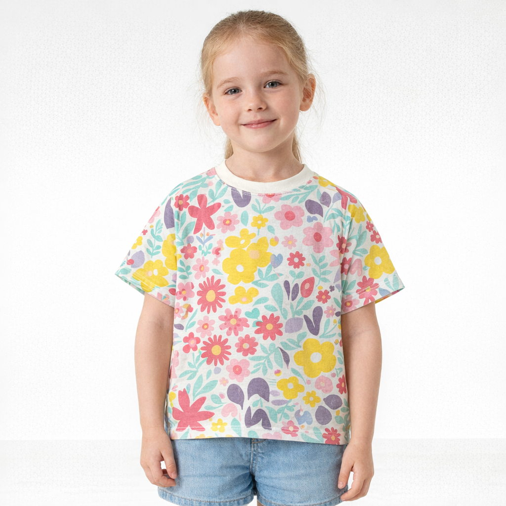 AI image for Floral Tee