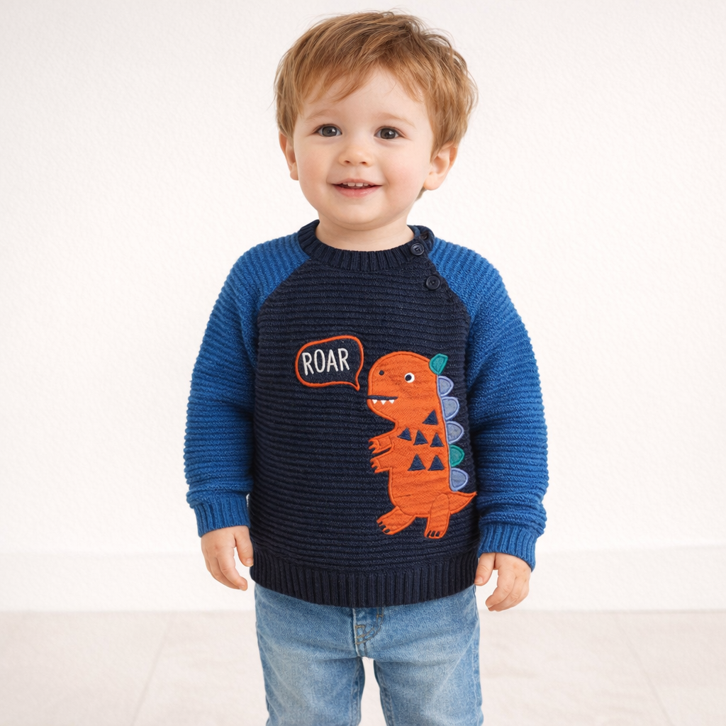 AI image for Dino Cotton Jumper