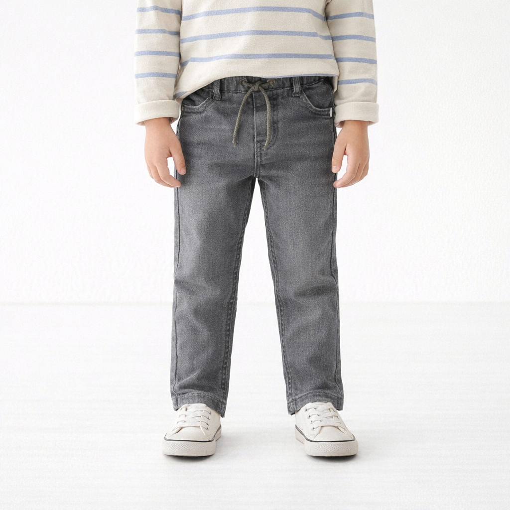 AI image for Grey Pull On Trousers