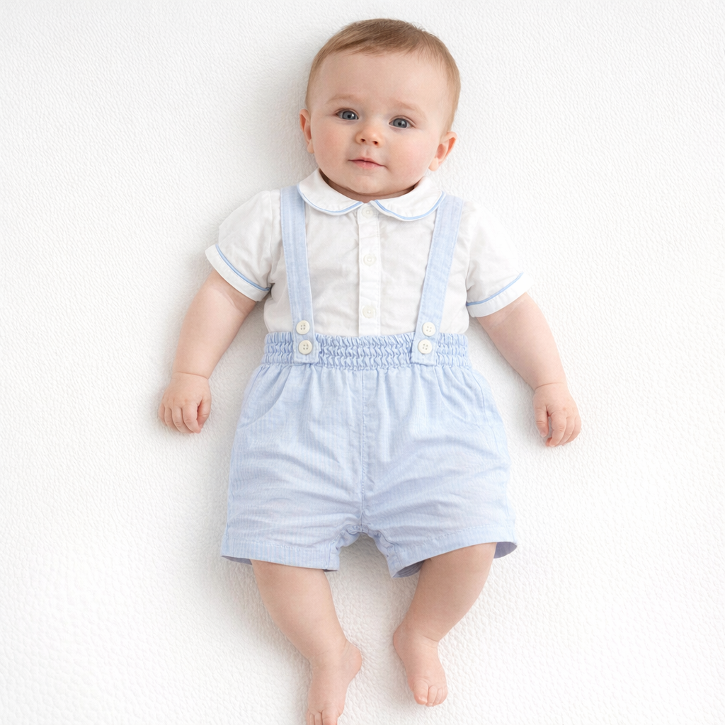 AI image for Boat Smocked Dungaree Outfit