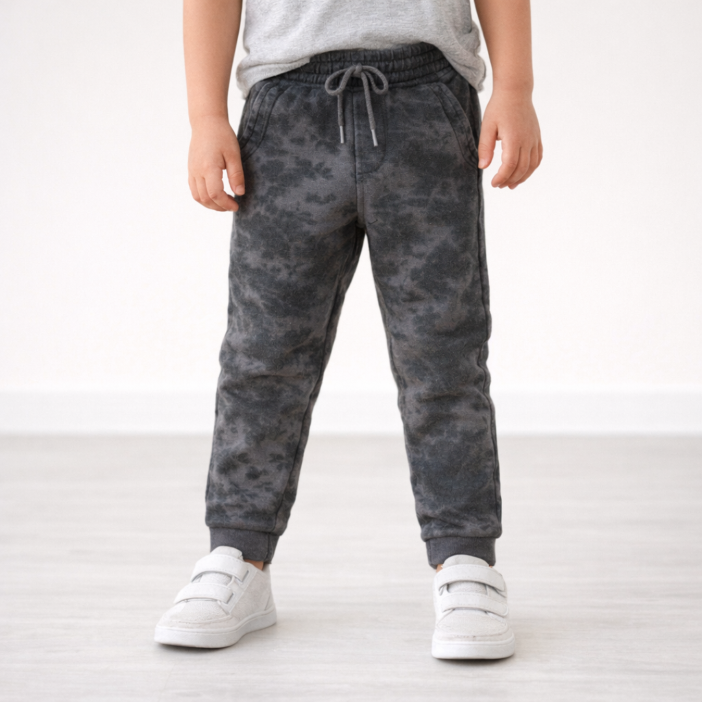 AI image for Grey Tie Dye Joggers