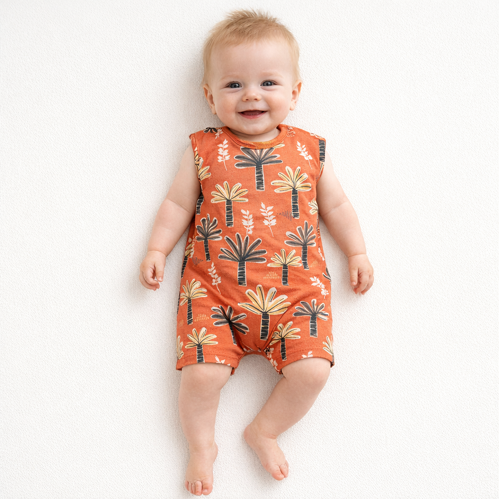 AI image for Palm Summer Romper