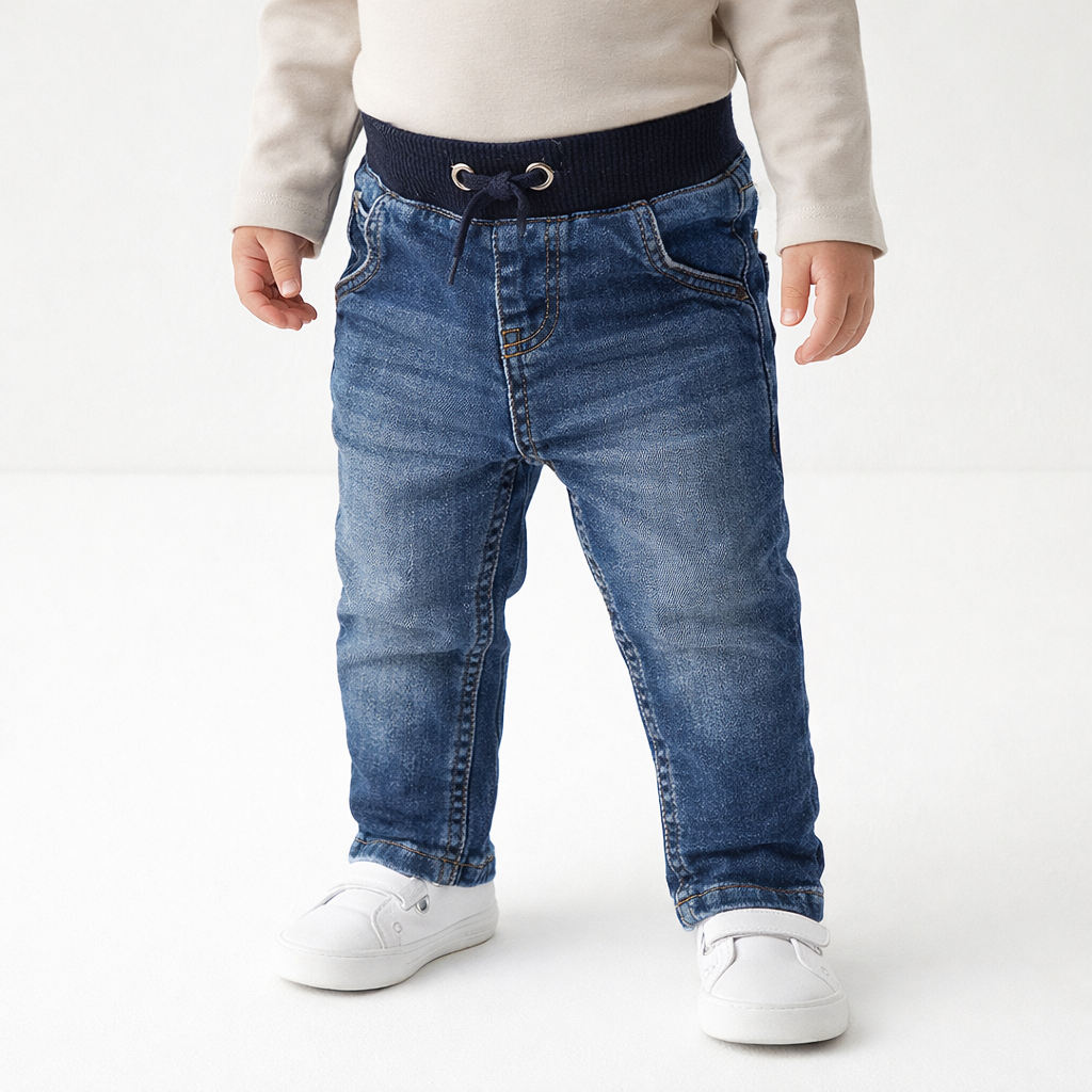AI image for Elasticated Waist Jeans