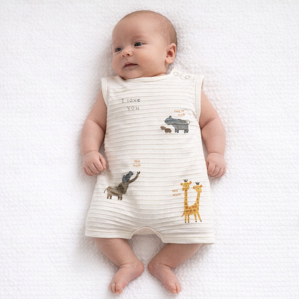 AI image for I Love You This Much Romper