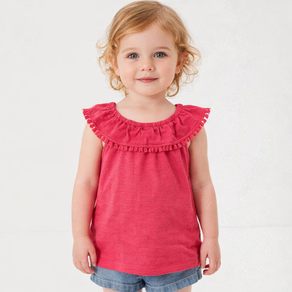 AI image for Tassel Summer Top