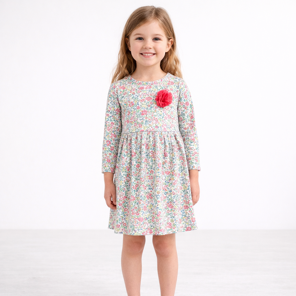 AI image for Ditsy Cotton Dress