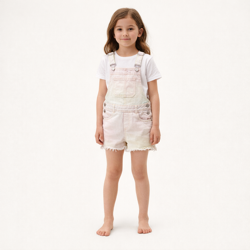 AI image for Multi Shortie Dungarees