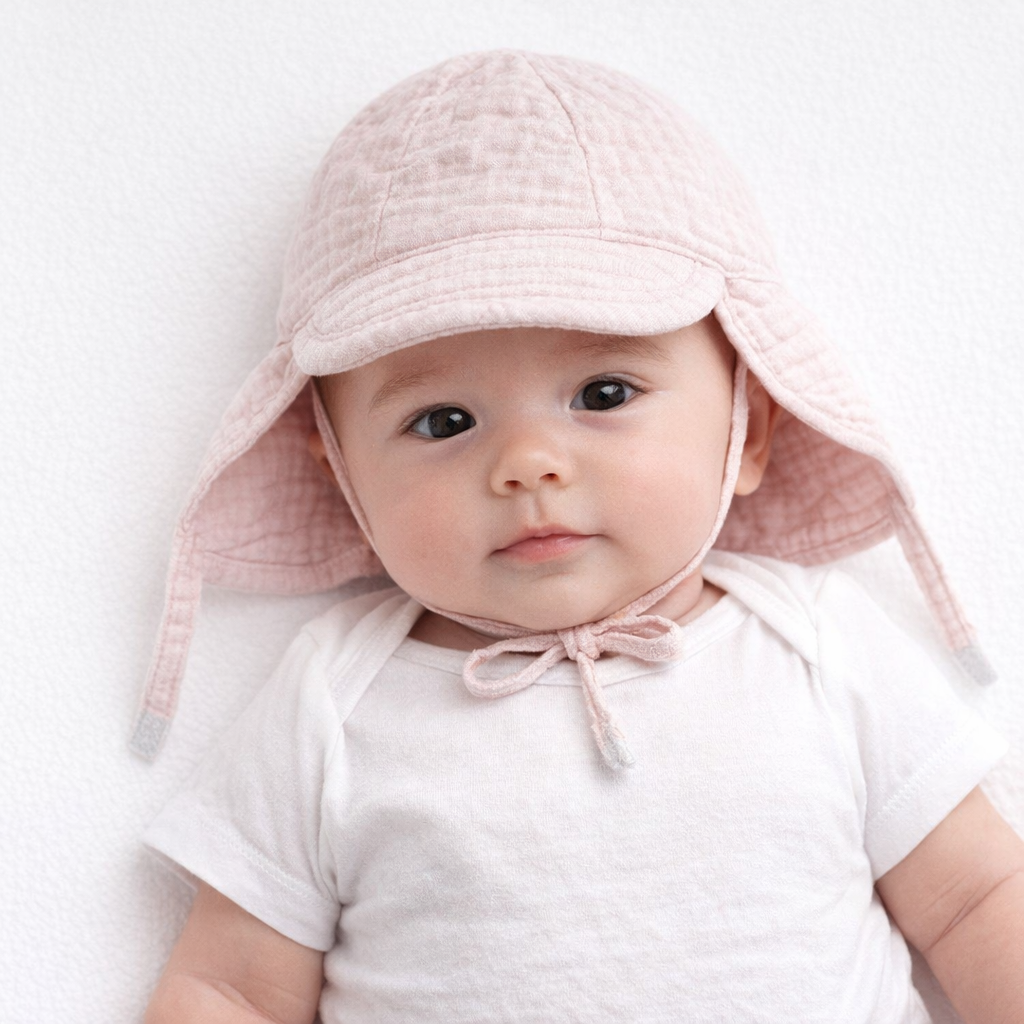 AI image for Legionnaire Chin Strap Pink Hat