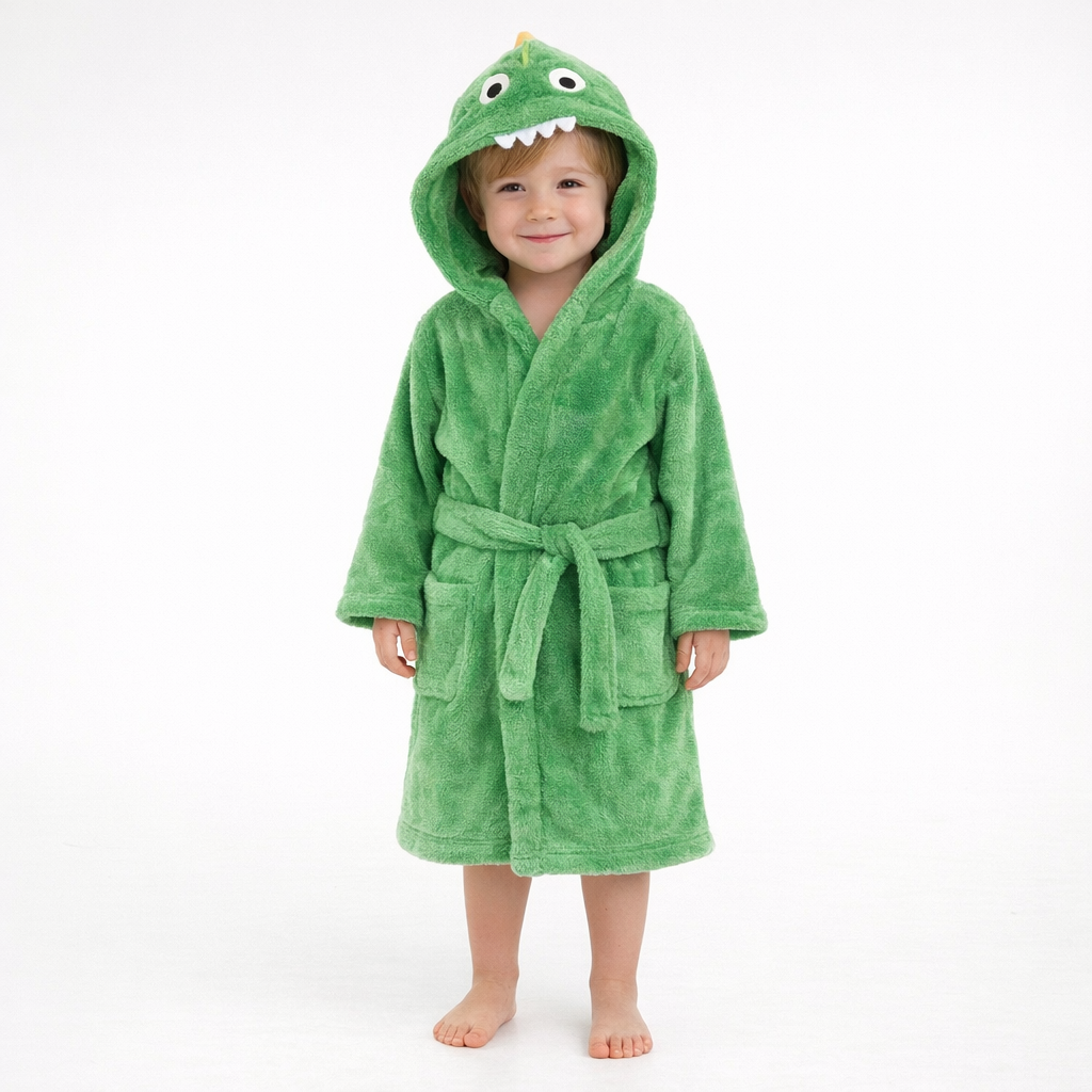 AI image for Dino Dressing Gown