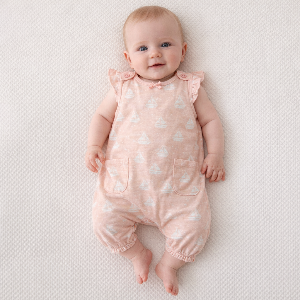 AI image for Sail Boat Romper