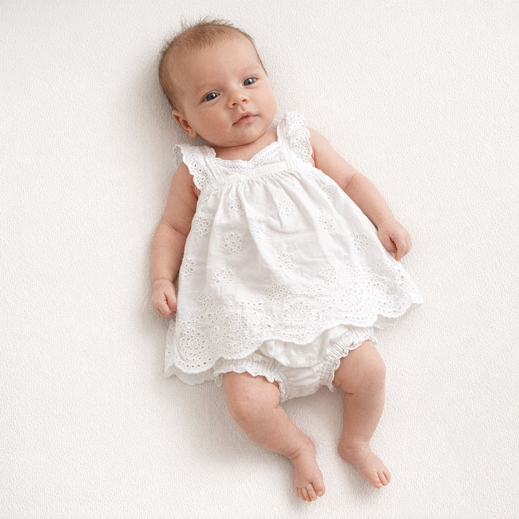 AI image for Pretty Summer Dress & Knickers