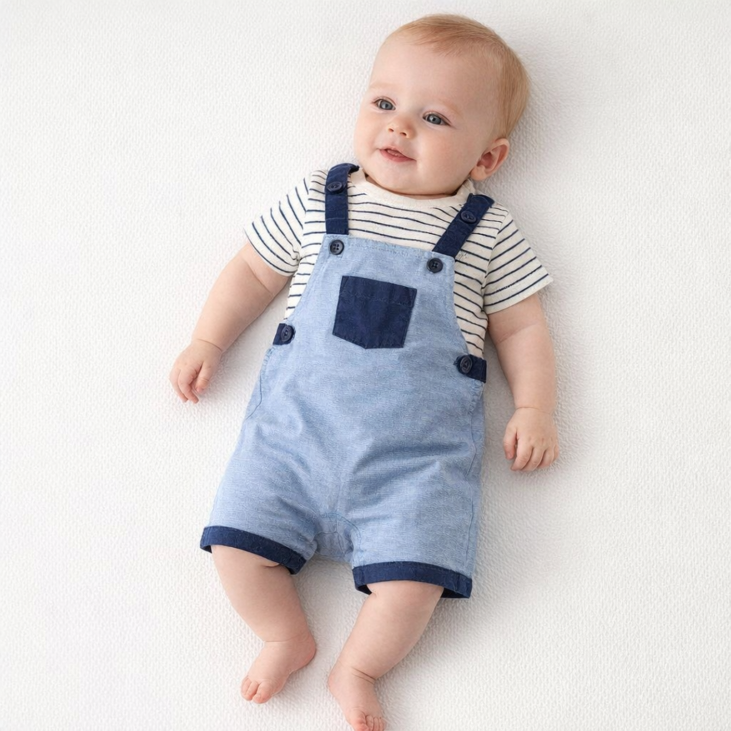 AI image for Blue Dungarees