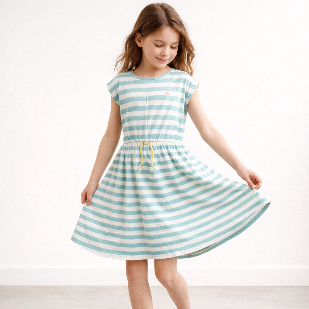 AI image for Stripe Dress