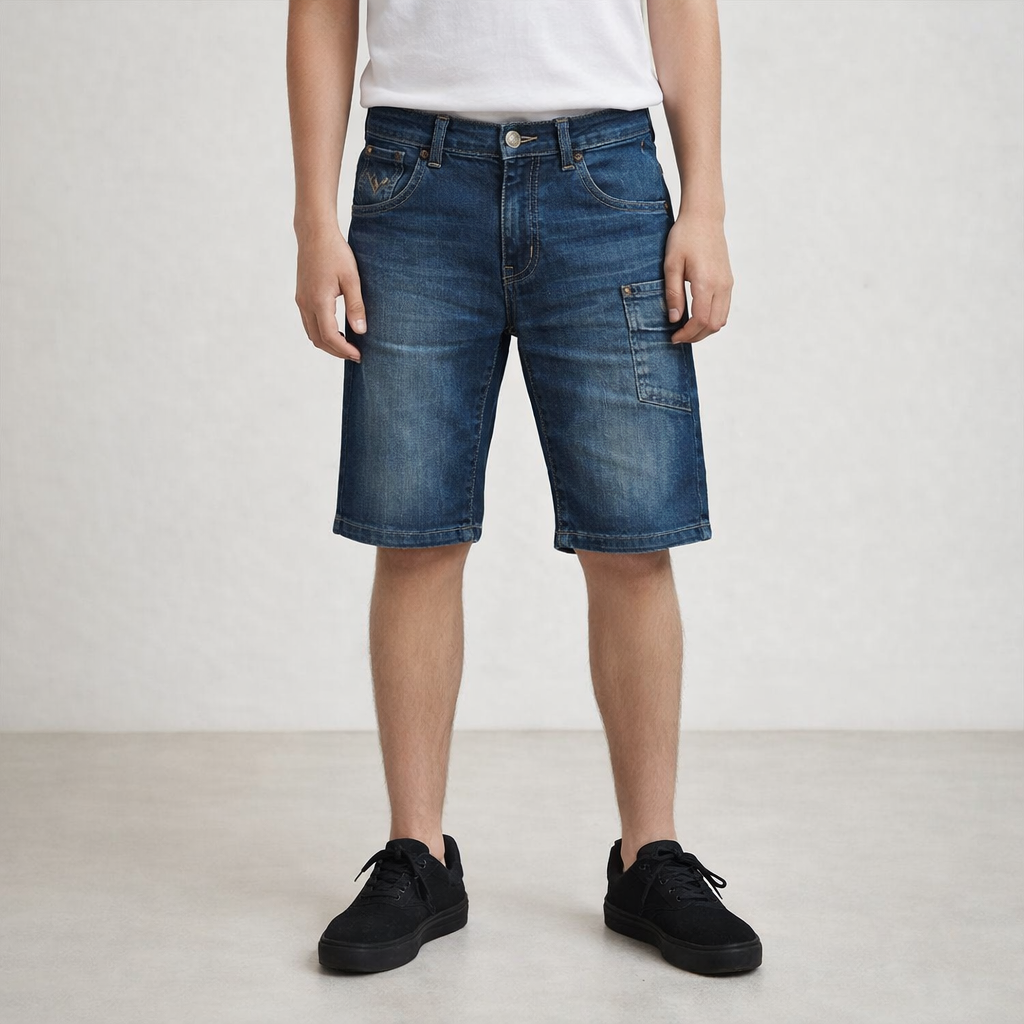 AI image for Denim Shorts Waist 32