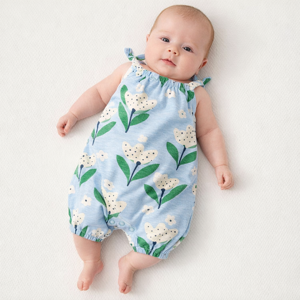 AI image for Cotton Flower Romper